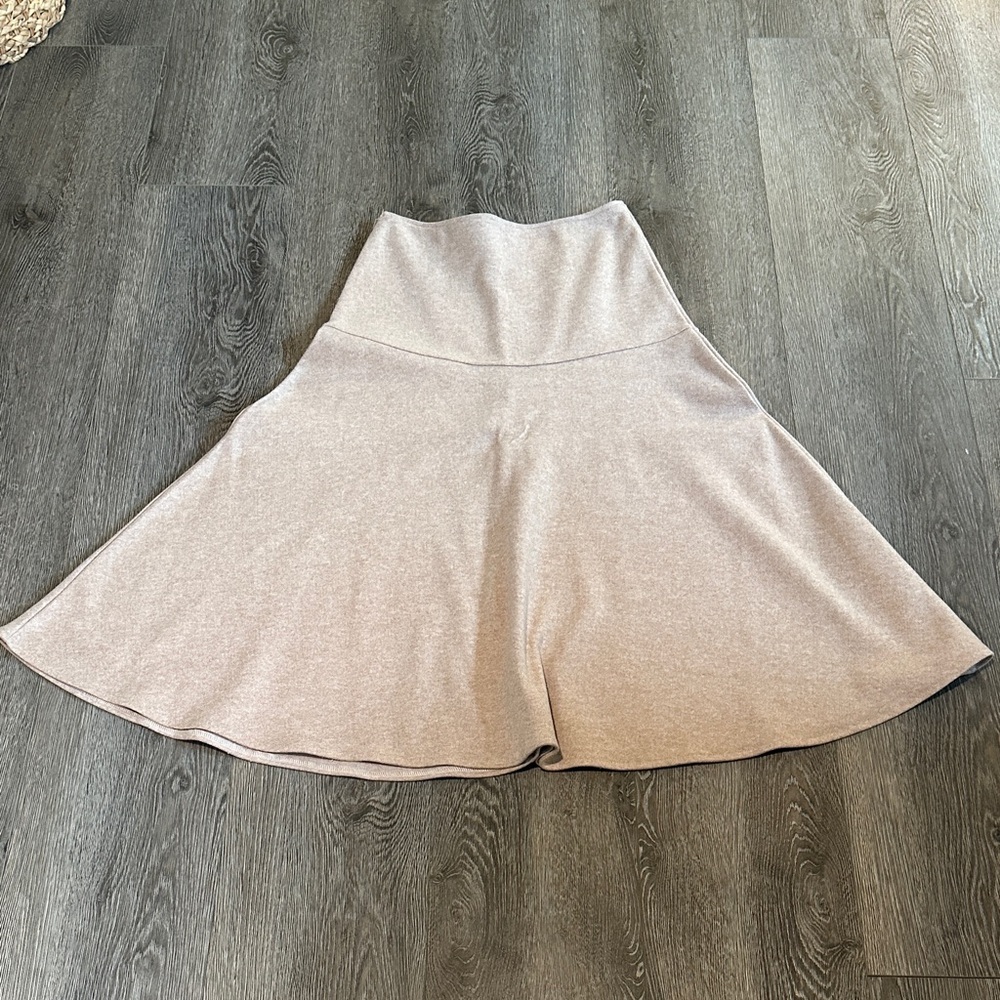 Elegant Tan Women's fleece Skirt